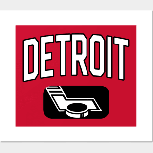 Detroit Hockey Posters and Art